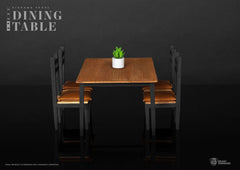 Diorama Props Series Dining Table Set 4711203440918
