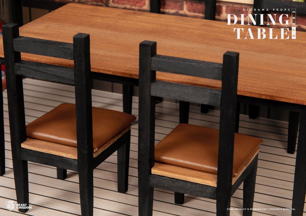 Diorama Props Series Dining Table Set 4711203440918