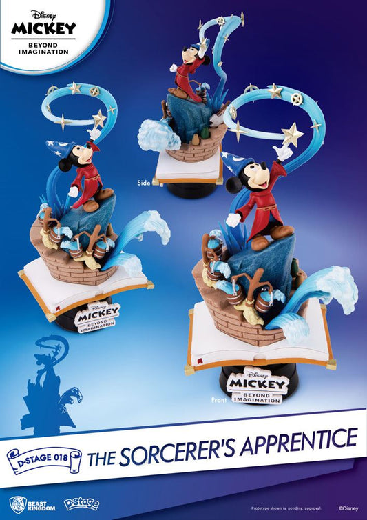 Mickey Beyond Imagination D-Stage PVC Diorama The Sorcerer's Apprentice 15 cm 4711385241198