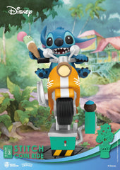 Disney D-Stage PVC Diorama Stitch Coin Ride 16 cm 4711385243345