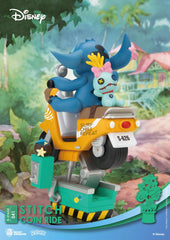 Disney D-Stage PVC Diorama Stitch Coin Ride 16 cm 4711385243345