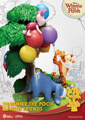 Disney D-Stage PVC Diorama Winnie The Pooh With Friends 16 cm 4711385241310