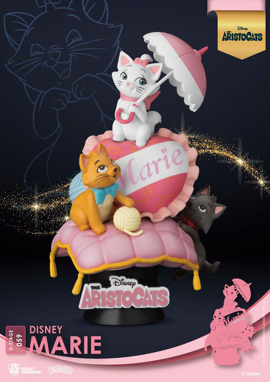 Disney Classic Animation Series D-Stage PVC Diorama Marie 15 cm 4710586069235