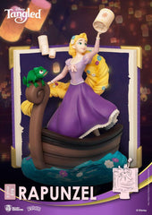 Disney Story Book Series D-Stage PVC Diorama Rapunzel 15 Cm - Amuzzi