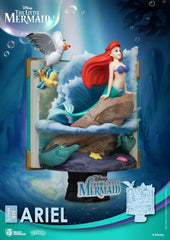 Disney Story Book Series D-Stage PVC Diorama Ariel 15 Cm - Amuzzi