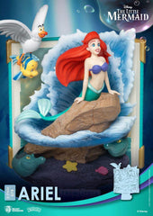 Disney Story Book Series D-Stage PVC Diorama Ariel 15 Cm - Amuzzi