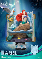 Disney Story Book Series D-Stage PVC Diorama Ariel 15 Cm - Amuzzi