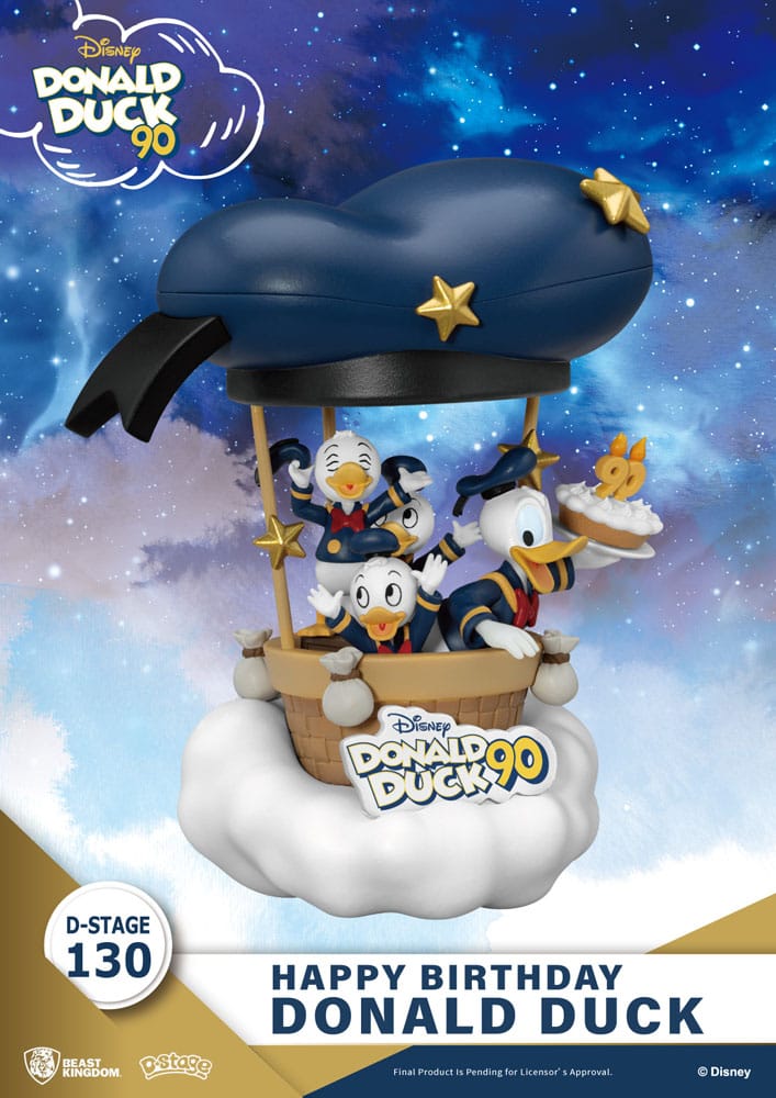 Disney D-Stage PVC Diorama Donald Duck 90th-H 4711385246834