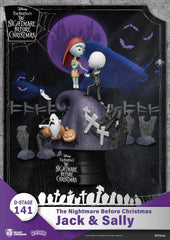 Nightmare before Christmas D-Stage PVC Diorama Jack & Sally 15 cm 4711385240474