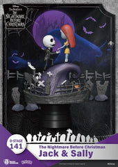 Nightmare before Christmas D-Stage PVC Diorama Jack & Sally 15 cm 4711385240474