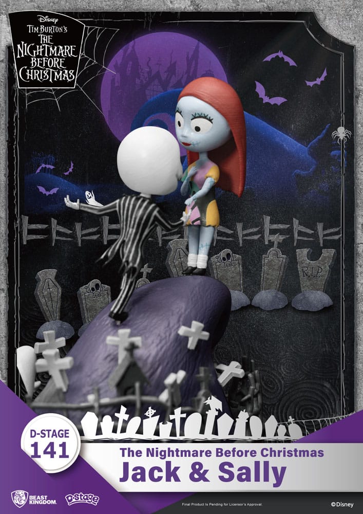 Nightmare before Christmas D-Stage PVC Diorama Jack & Sally 15 cm 4711385240474