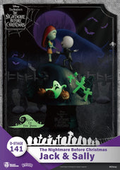 Nightmare before Christmas D-Stage PVC Diorama Jack & Sally 15 cm 4711385240474