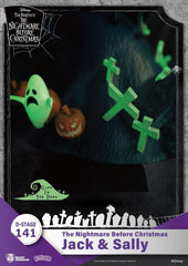 Nightmare before Christmas D-Stage PVC Diorama Jack & Sally 15 cm 4711385240474