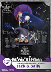 Nightmare before Christmas D-Stage PVC Diorama Jack & Sally 15 cm 4711385240474