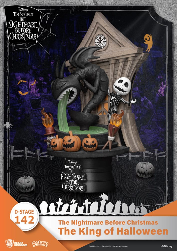 Nightmare before Christmas D-Stage PVC Diorama The King of Halloween 15 cm 4711385240481