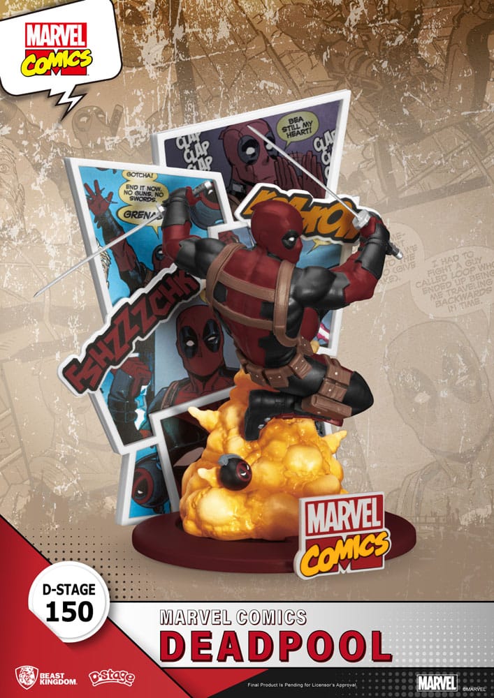 Marvel D-Stage PVC Diorama Deadpool 16 cm 4711385244656