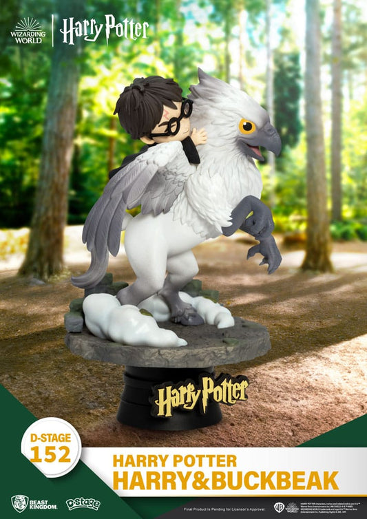 Harry Potter D-Stage PVC Diorama Harry & Buckbeak 16 cm 4711385246551