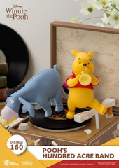 Winnie the Pooh Record Player Series PVC figure Pooh's Hundred Acre Band 12 cm 4711385265682