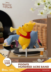 Winnie the Pooh Record Player Series PVC figure Pooh's Hundred Acre Band 12 cm 4711385265682