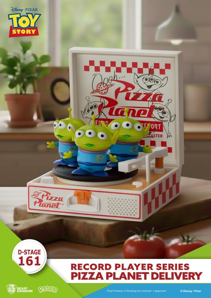 Toy Story Record Player Series PVC figure Pizza Planet Delivery 12 cm 4711694550486