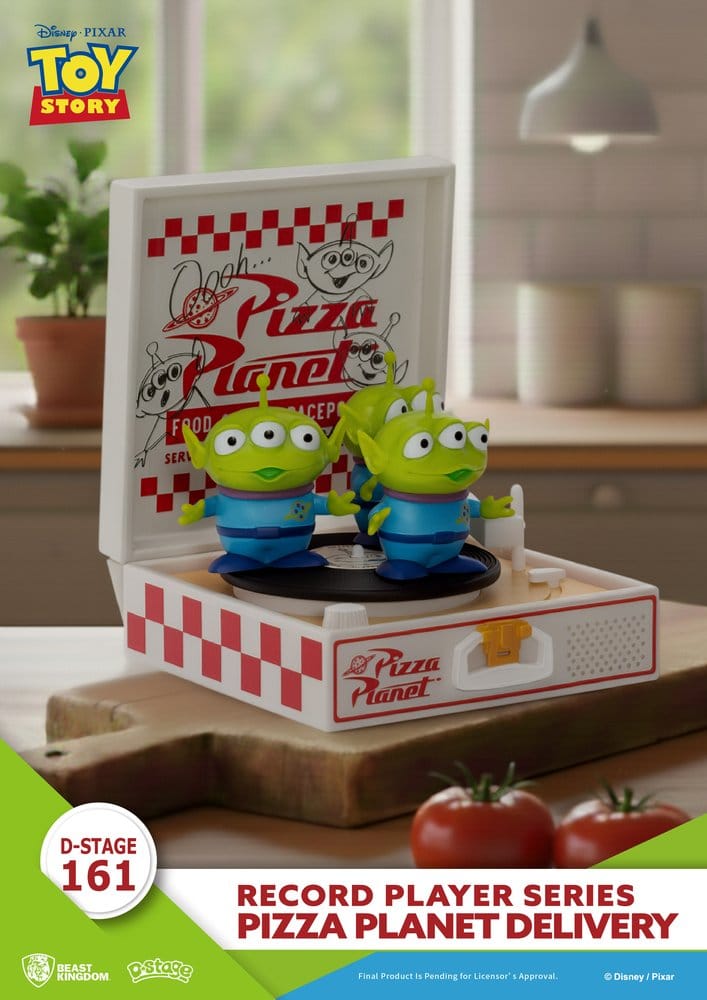 Toy Story Record Player Series PVC figure Pizza Planet Delivery 12 cm 4711694550486