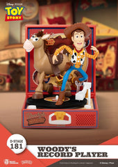 Toy Story Record Player Series PVC figure Woody's Record Player 13 cm 4711385264524