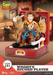 Toy Story Record Player Series PVC figure Woody's Record Player 13 cm 4711385264524