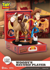 Toy Story Record Player Series PVC figure Woody's Record Player 13 cm 4711385264524