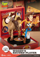 Toy Story Record Player Series PVC figure Woody's Record Player 13 cm 4711385264524