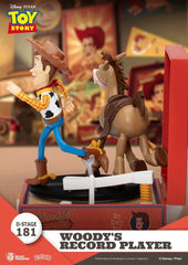 Toy Story Record Player Series PVC figure Woody's Record Player 13 cm 4711385264524