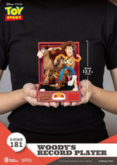 Toy Story Record Player Series PVC figure Woody's Record Player 13 cm 4711385264524