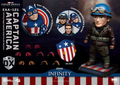 Captain America: The First Avenger Egg Attack Action Action Figure Captain America DX Version 17 Cm - Amuzzi