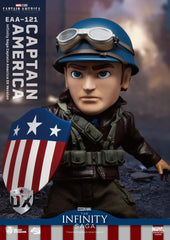 Captain America: The First Avenger Egg Attack Action Action Figure Captain America DX Version 17 Cm - Amuzzi