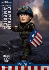 Captain America: The First Avenger Egg Attack Action Action Figure Captain America DX Version 17 Cm - Amuzzi