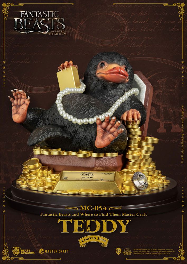 Fantastic Beasts Master Craft Statue Teddy 21 cm 4711203444084