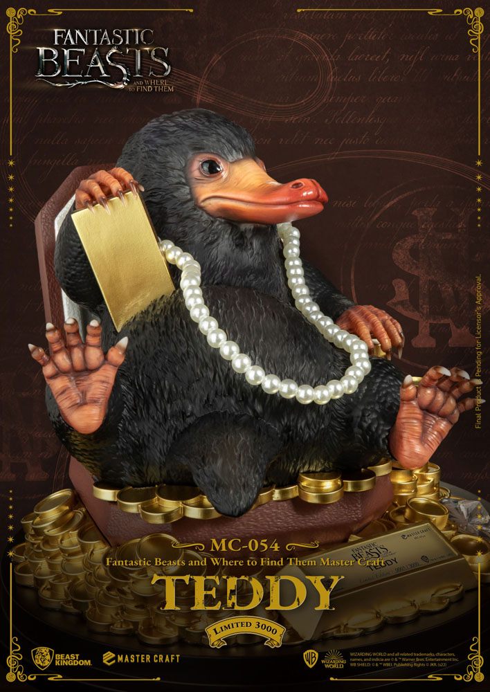 Fantastic Beasts Master Craft Statue Teddy 21 cm 4711203444084