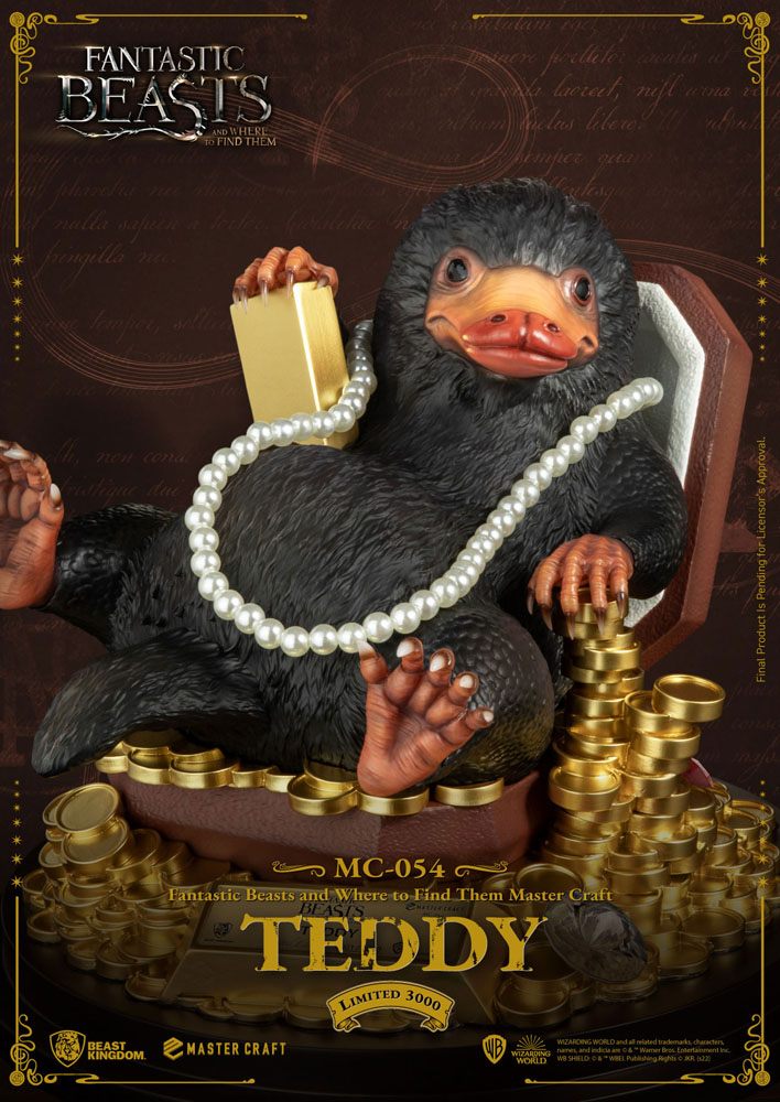Fantastic Beasts Master Craft Statue Teddy 21 cm 4711203444084