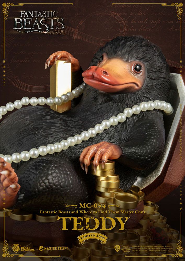 Fantastic Beasts Master Craft Statue Teddy 21 cm 4711203444084