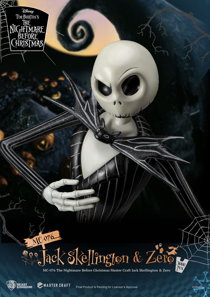 Nightmare before Christmas Master Craft Statu 4711385243543