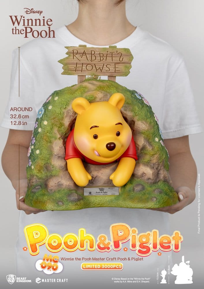 Disney Master Craft Statue Pooh & Piglet 33 cm 4711385269758