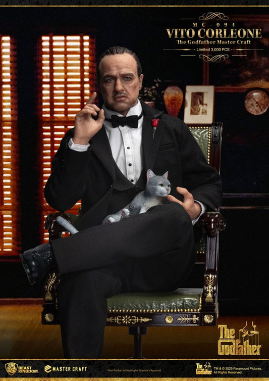 The Godfather Master Craft Statue Vito Corleone 31 cm 4711385250008