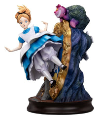 Alice in Wonderland Master Craft Statue Alice & The Cheshire Cat 40 cm 4711385269765