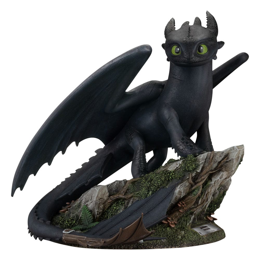 Dragons Master Craft Statue Standing Toothless 31 cm 4711385253474
