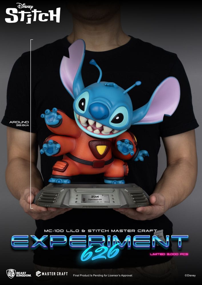 Lilo & Stitch Master Craft Statue Experiment 626 39 cm 4711385253481