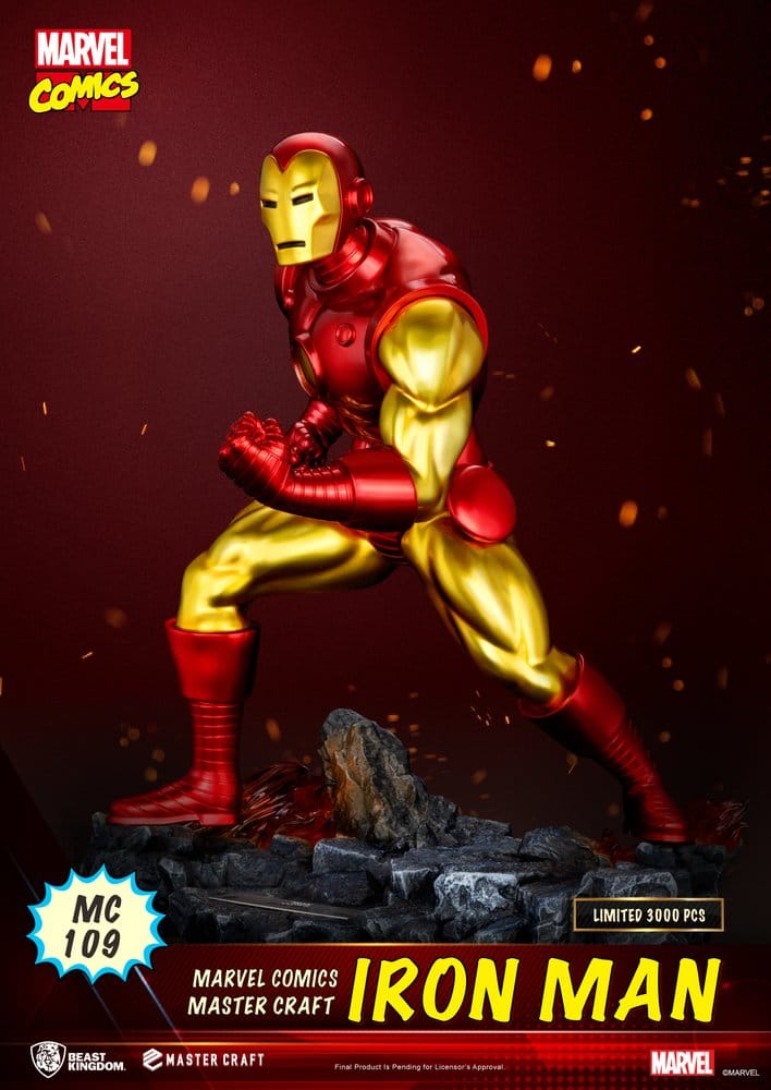 Marvel Comics Master Craft Statue Iron Man 29 cm 4711694550608
