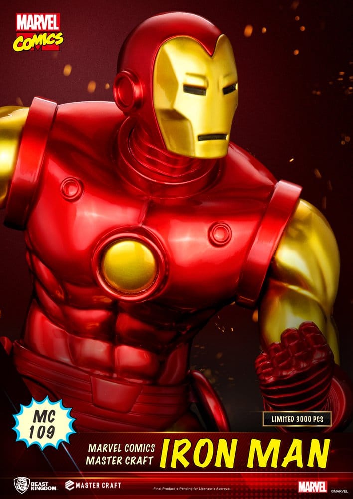 Marvel Comics Master Craft Statue Iron Man 29 cm 4711694550608