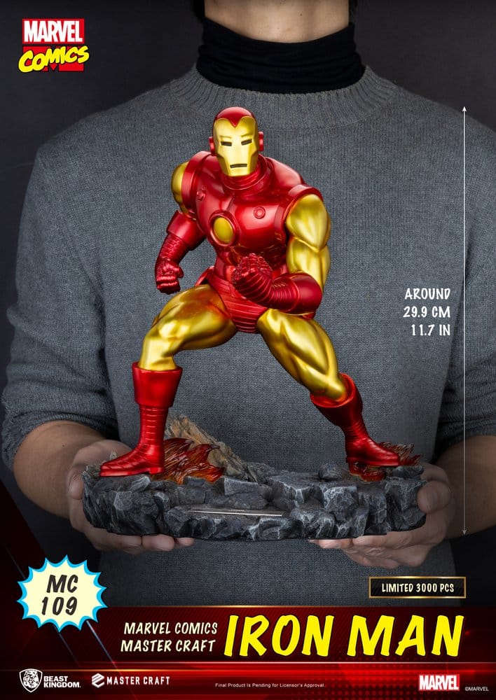 Marvel Comics Master Craft Statue Iron Man 29 cm 4711694550608