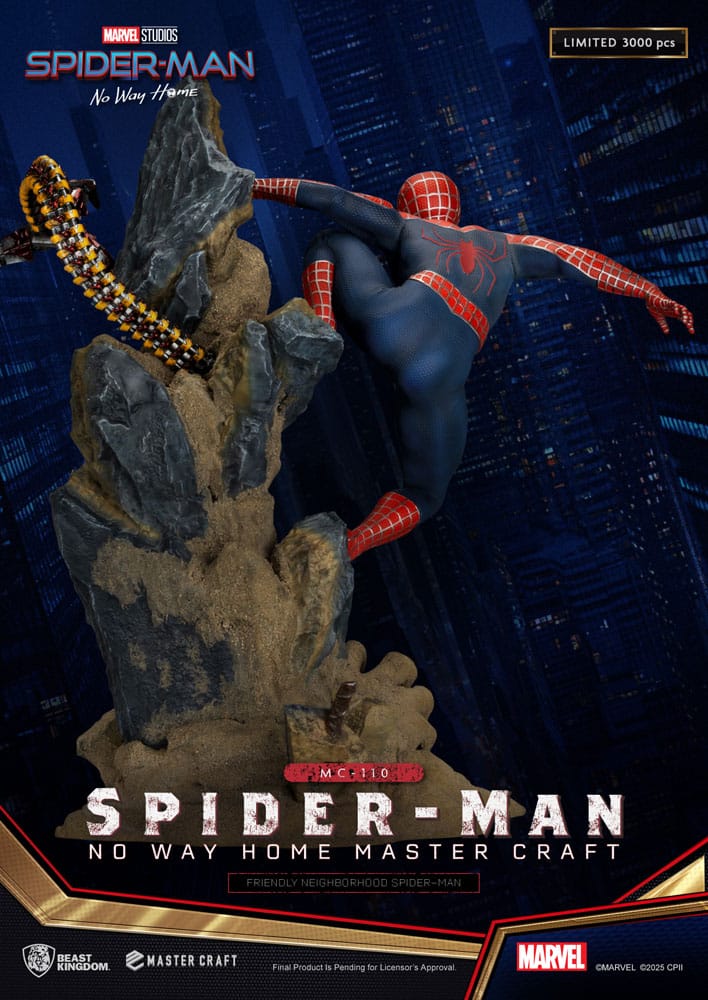 Spider-Man: No Way Home Master Craft Statue Friendly Neighborhood Spider-Man 36 cm 4711385263787