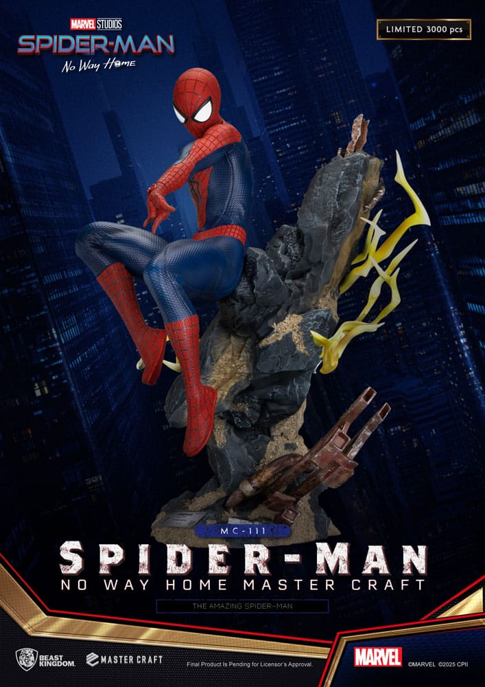 Spider-Man: No Way Home Master Craft Statue The Amazing Spider-Man 35 cm 4711385263794