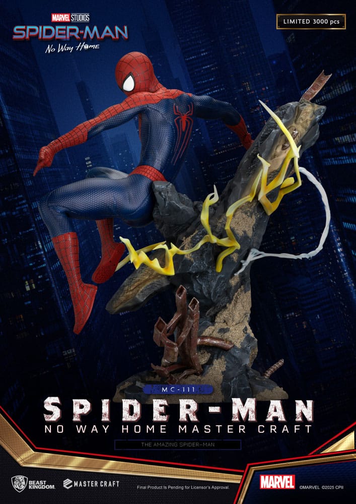 Spider-Man: No Way Home Master Craft Statue The Amazing Spider-Man 35 cm 4711385263794